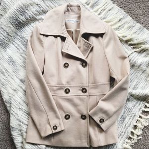 Kenneth Cole NY wool blend pea coat